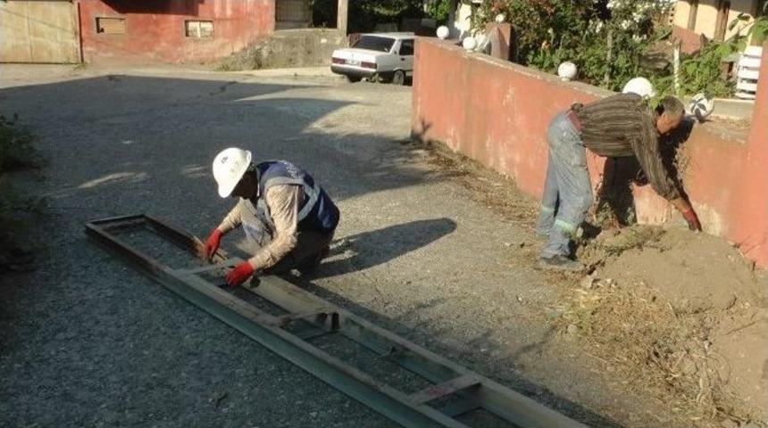 T&uuml;rkali&rsquo;de Elektrik Direkleri Yenileme &Ccedil;alışmaları