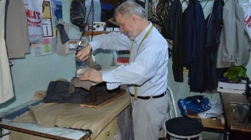 Niksar&rsquo;da Terziler Bayram Mesaisinde