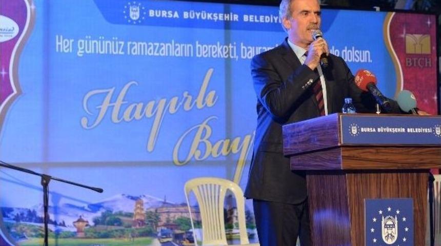Bursa&rsquo;da 12 Bin Kişilik Dev İftar