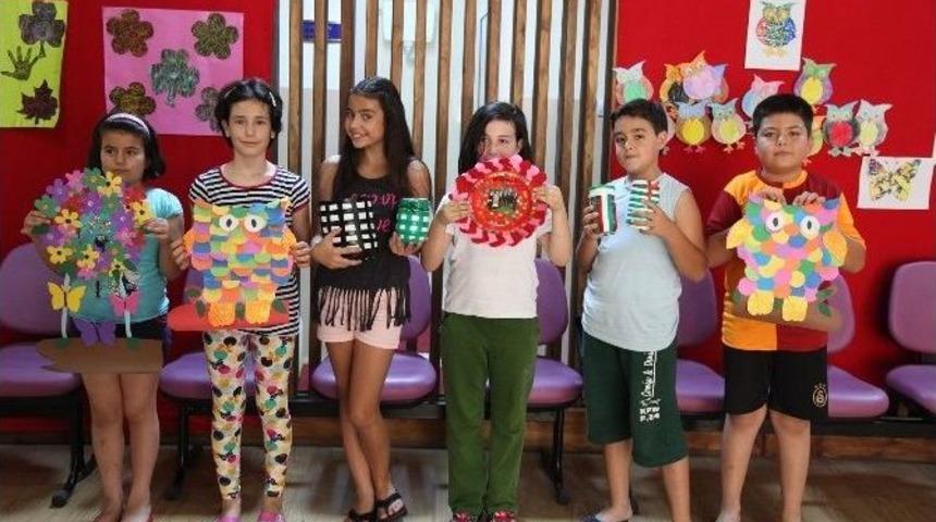 Denizli&rsquo;de &Ccedil;ocuklar Hem &Ouml;ğreniyor Hem Eğleniyor