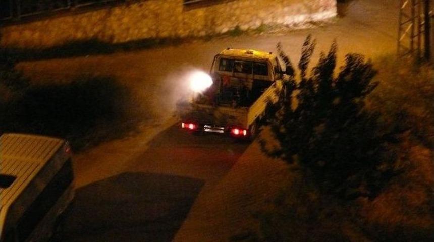 Bilecik Belediyesi&rsquo;nin Haşeratla M&uuml;cadelesi &Ccedil;alışması Devam Ediyor