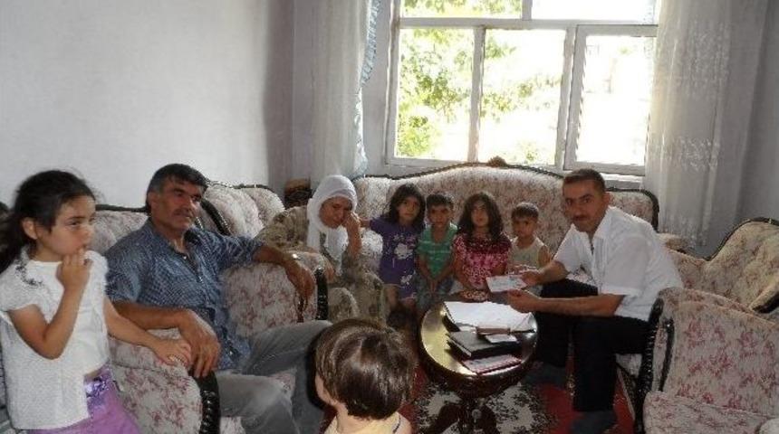 Bem-bir-sen Adıyaman Şubesinden 124 Aileye Nakdi Yardım