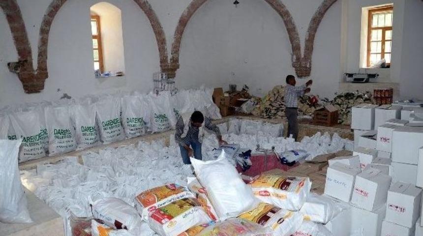 Darende Belediyesi&rsquo;nden İhtiya&ccedil;lılara Yardım