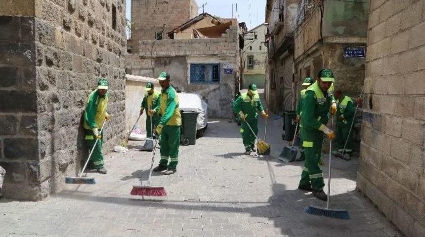 Şahinbey&rsquo;de Ramazan Bayramı &Ouml;ncesi Toplu Temizlik
