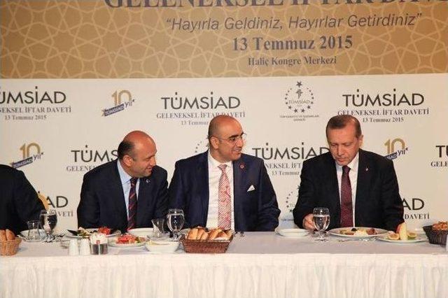 Cumhurbaşkanı Erdoğan Tümsiad İftarında