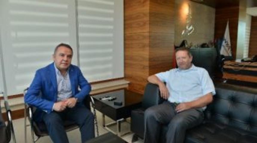 Alman Konsolos&rsquo;tan Başkan B&ouml;cek&rsquo;e Ziyaret