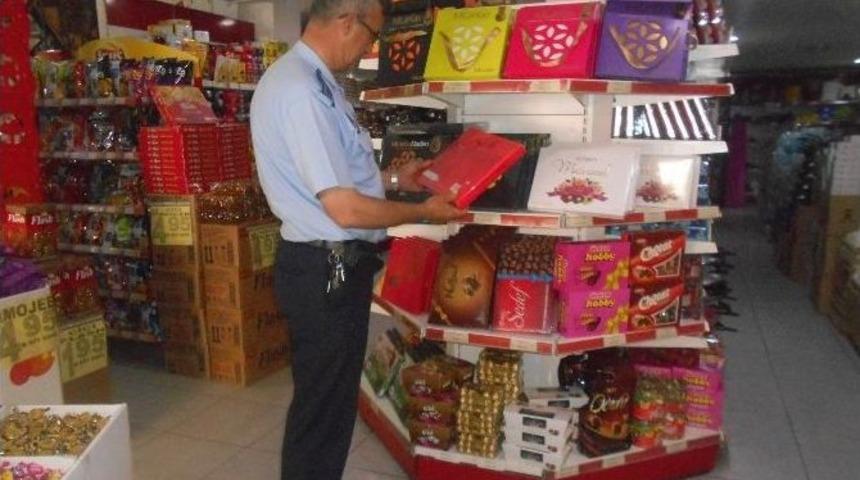 Zabıtadan Şeker Ve &Ccedil;ikolata Denetimi