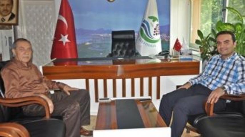 G&ouml;lbaşı Kaymakamı Budan&rsquo;dan Veda Ziyareti