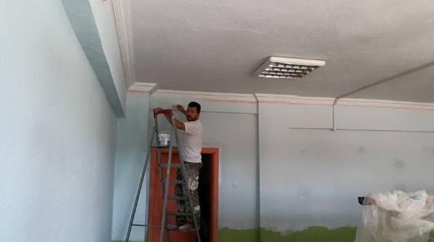 Boz&uuml;y&uuml;k&rsquo;te Boyacı Timleri Okulları Yeni D&ouml;neme Hazırlıyor