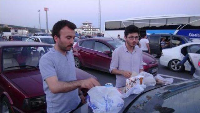 İdo Iskelelerinde Bayram Yoğunluğu Bir Gün Önceden Başladı