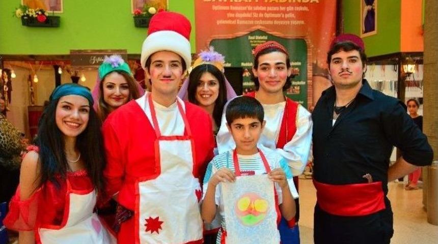 Minikler Optimum&rsquo;da Ebru Sanatını Eğlenerek &Ouml;ğrendi