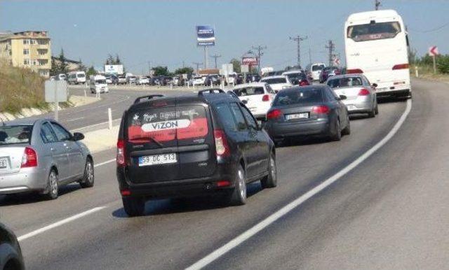 Tekirdağ’Da ‘Yol Çalışması’ Kuyruğu