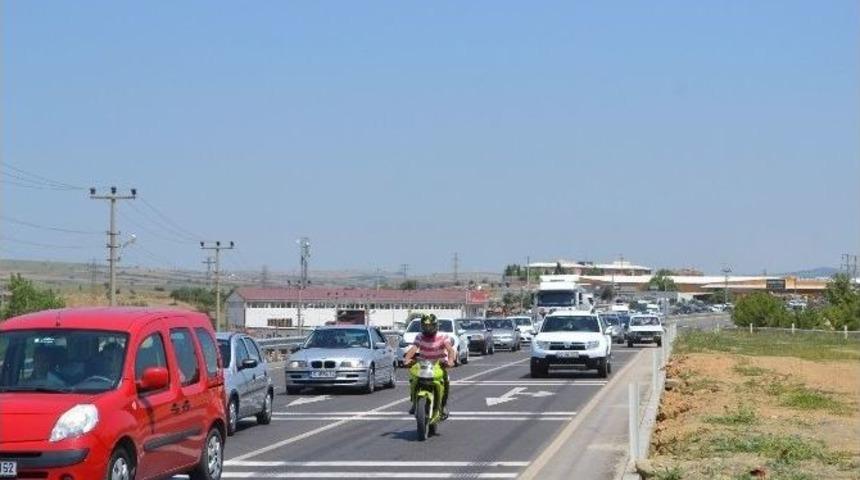 İstanbul Trafiği Keşan&rsquo;a Aktı