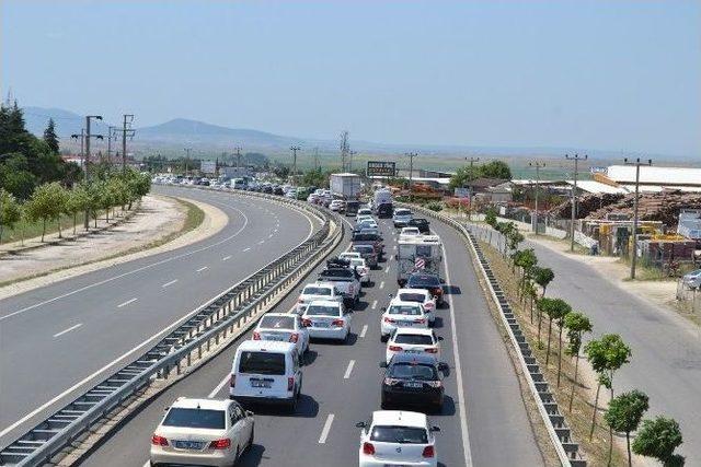 İstanbul Trafiği Keşan’a Aktı