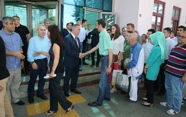 Eyüp’ün Hizmetkarları Başkan Aydın’la Bayramlaştı