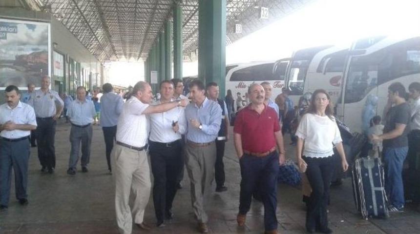 Genel Sekreter Okumuş&rsquo;dan Terminal Denetimi