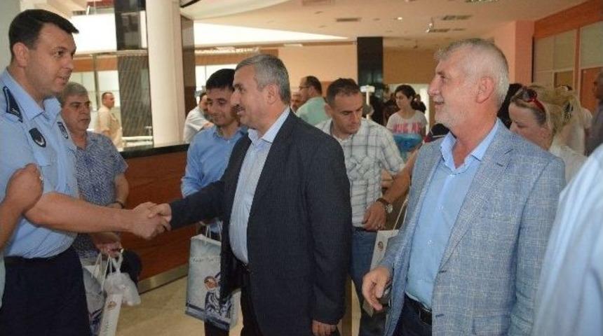 Başkan Baran, Belediye Personeli İle Bayramlaştı