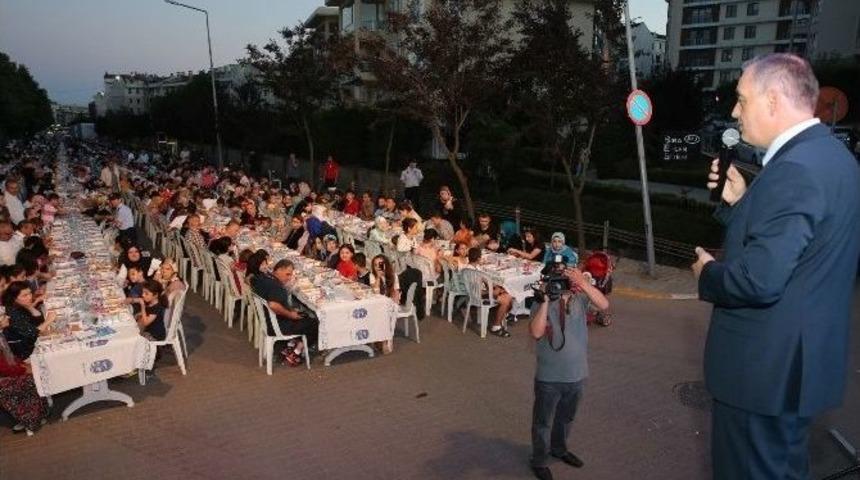 Ey&uuml;p Belediyesi Son İftarı G&ouml;kt&uuml;rk&rsquo;te Kurdu