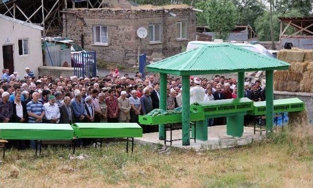 Erzurum’da Kazada Ölen 5 Kişi Toprağa Verildi