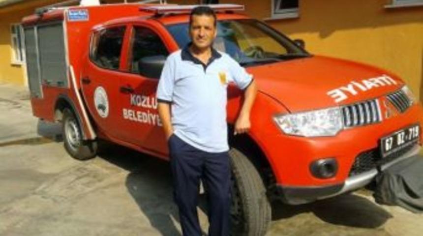 Su Deposunda &Ouml;len İtfaiye Eri Son Yolculuğuna Uğurlandı