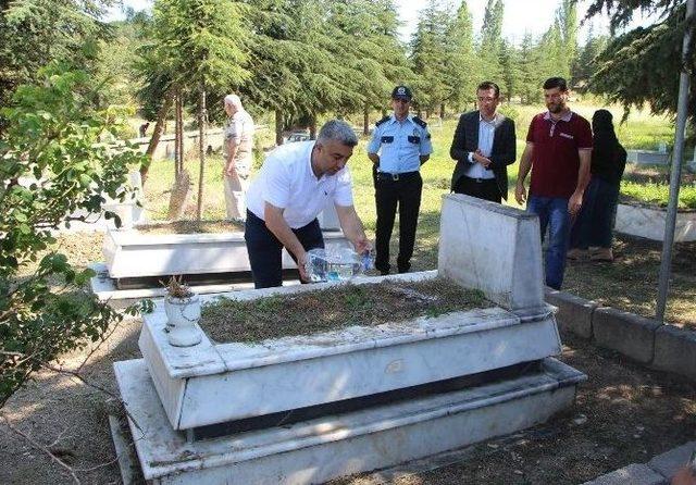 Hisarcık’ta Şehit Mezarlarına, Şehit Ailelerine Ve Gazilere Bayram Ziyareti