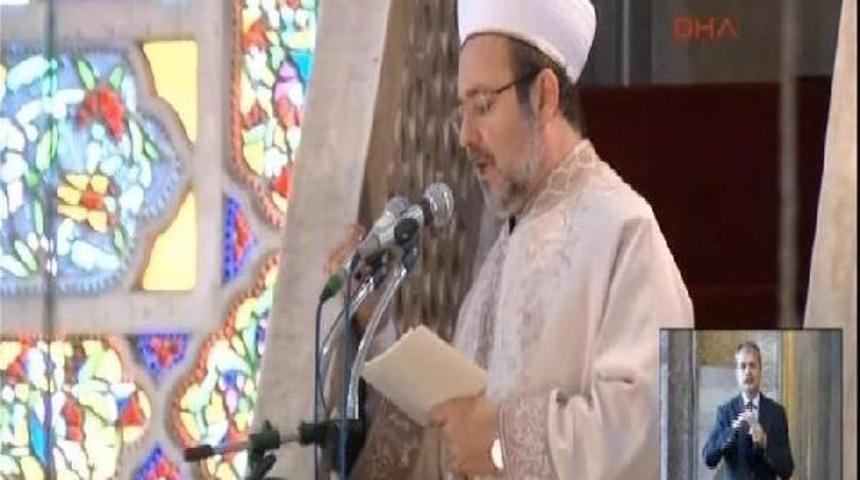 Mehmet G&ouml;rmez, Sultanahmet Camii'nde Bayram Namızı Kıldırdı