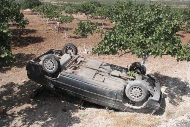 Şanlıurfa’Da Otomobil Devrildi: 4 Yaralı