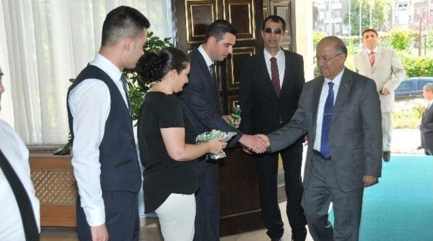 Kırıkkale&rsquo;de Bayramlaşma.