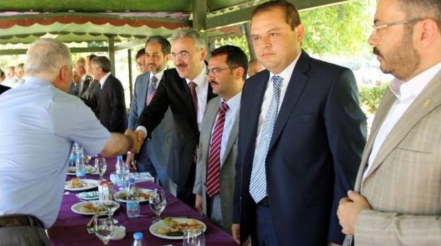 Aydın Protokol&uuml; Bayramlaştı