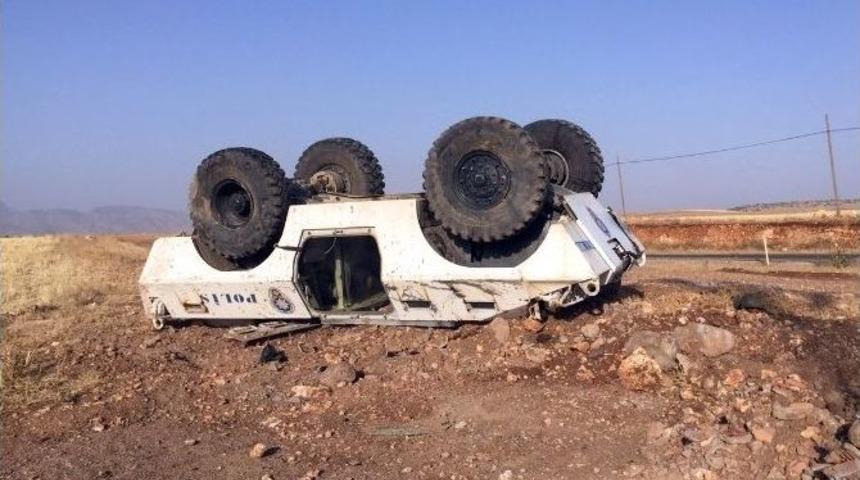 Polis Panzer Devrildi: 2 Yaralı