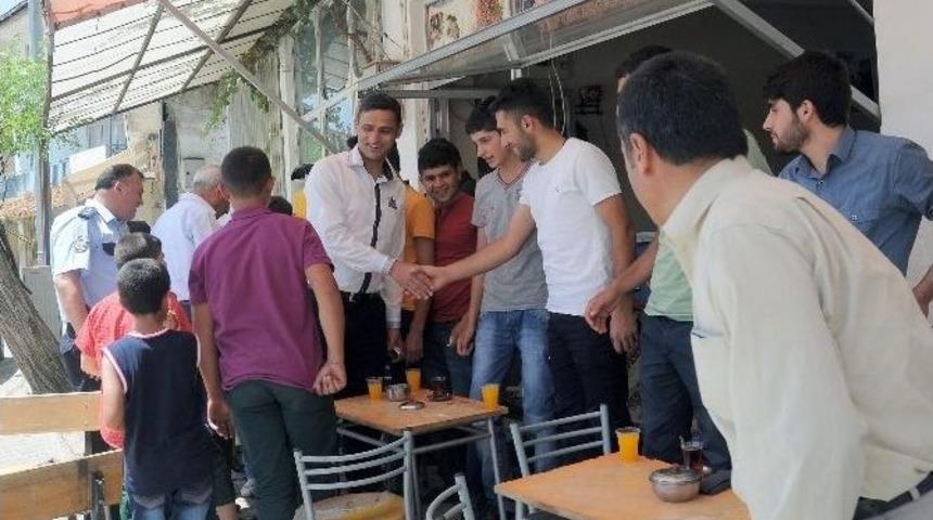 &Ccedil;elikhan İl&ccedil;esinde Bayramlaşma