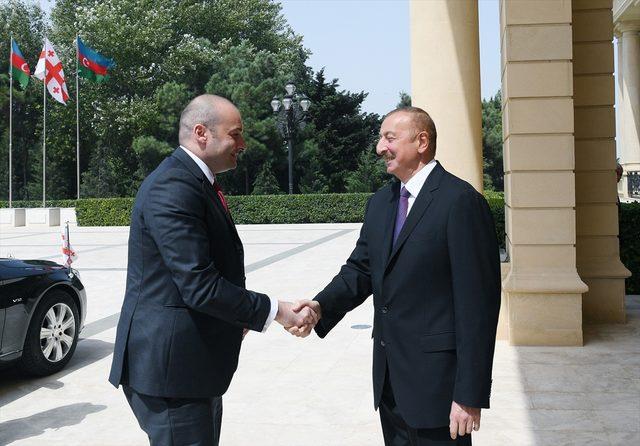 Gürcistan Başbakanı Mamuka Bakhtadze Azerbaycan'da  