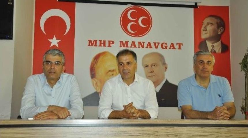Mhp Milletvekilleri Manavgat&rsquo;ta Teşkilatla Bayramlaştı