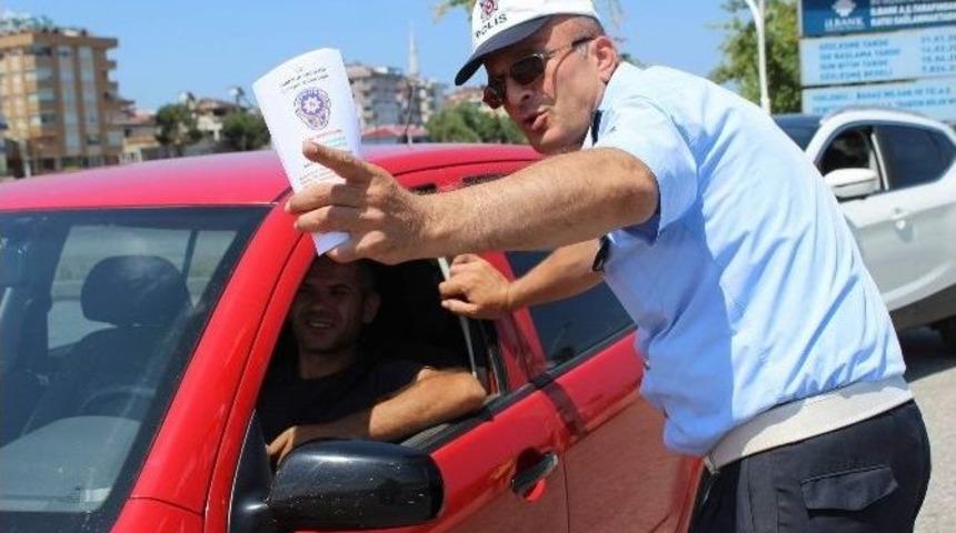 G&ouml;rele İl&ccedil;esinde S&uuml;r&uuml;c&uuml;lere Zorunlu Mola