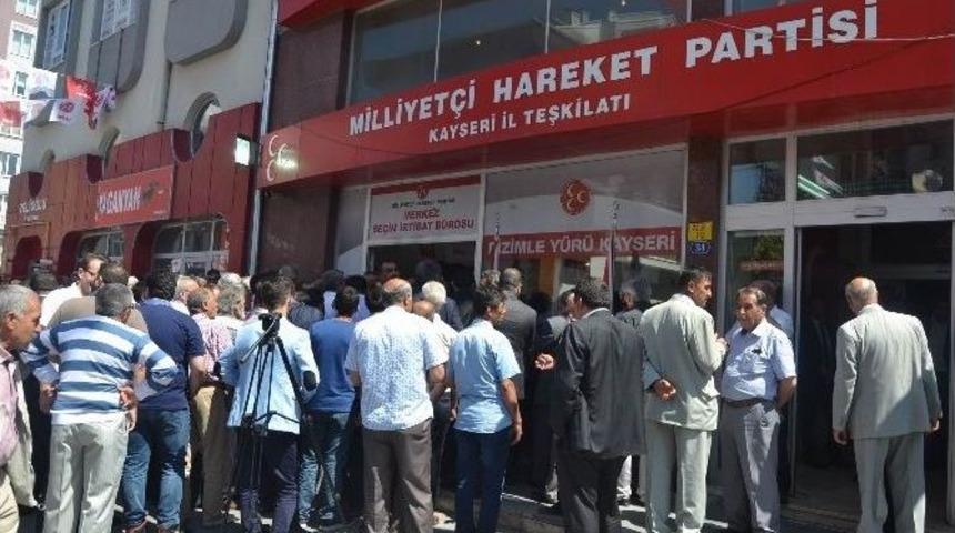 Mhp Kayseri İl Teşkilatı Bayramlaştı