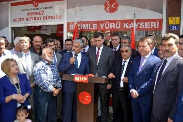 Mhp Kayseri İl Teşkilatı Bayramlaştı