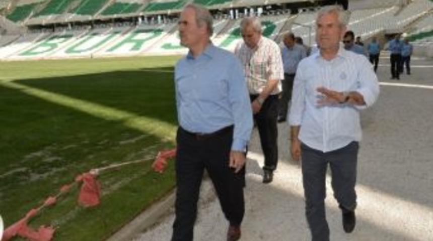 Yeni Stadyumda &Ccedil;alışmalar Son Aşamada