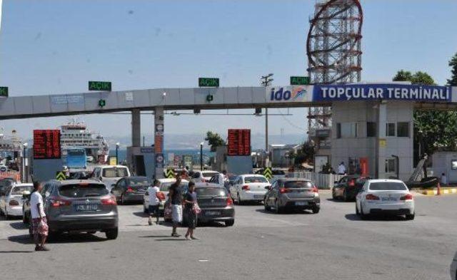 Yalova’Da 'dönüş' Yoğunluğu Başladı