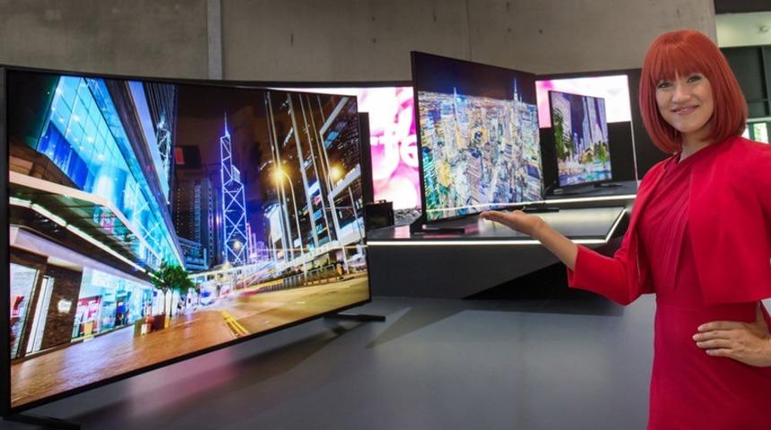 Samsung 8K televizyonlar geliyor!