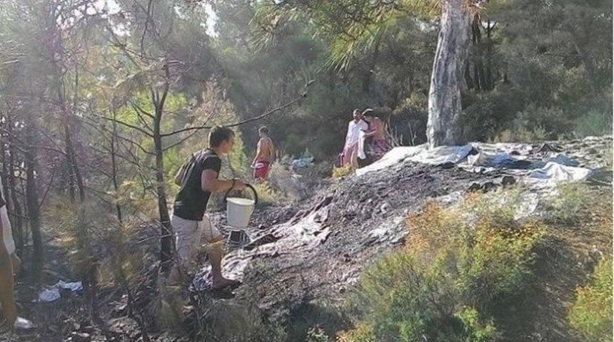 S&ouml;nmemiş Mangal Az Daha Koyu Yok Ediyordu