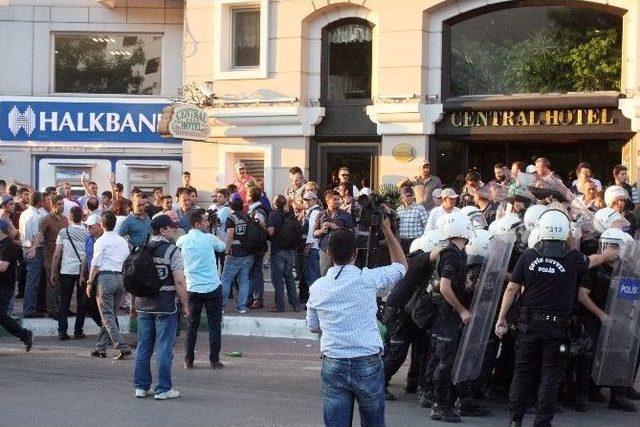 Hdp’nin Eyleminde Gergin Anlar Yaşandı