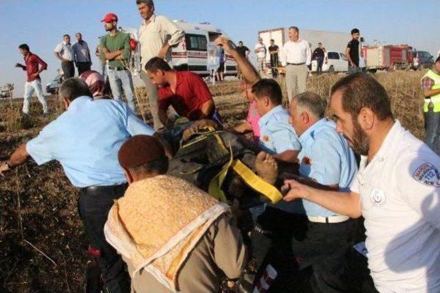 Nusaybin'de Kaza: 10'u Iraklı 12 Yaralı