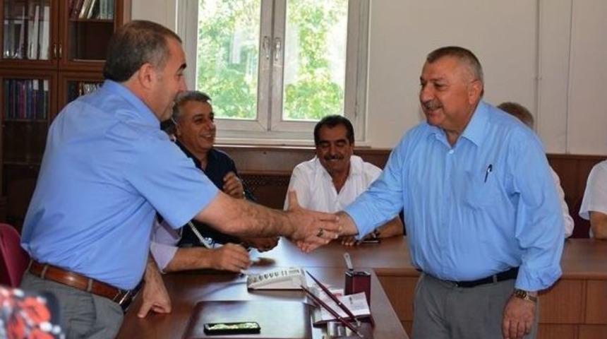 İl Milli Eğitim M&uuml;d&uuml;rl&uuml;ğ&uuml;nde Bayramlaşma T&ouml;reni