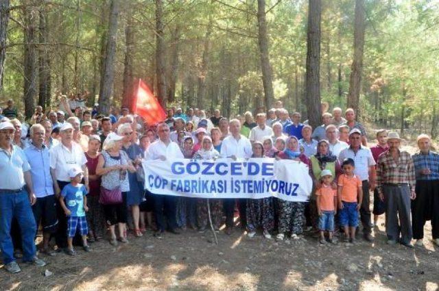 Mersin'de 'çöplük Istemiyoruz' Eylemi