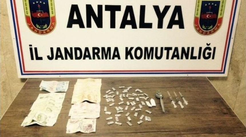 Alanya Jandarmadan Eroin Operasyonu