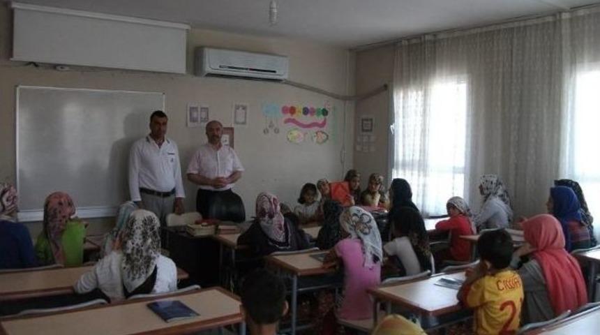 İdil&rsquo;de Yaz Kur&rsquo;an Kursları Denetlendi