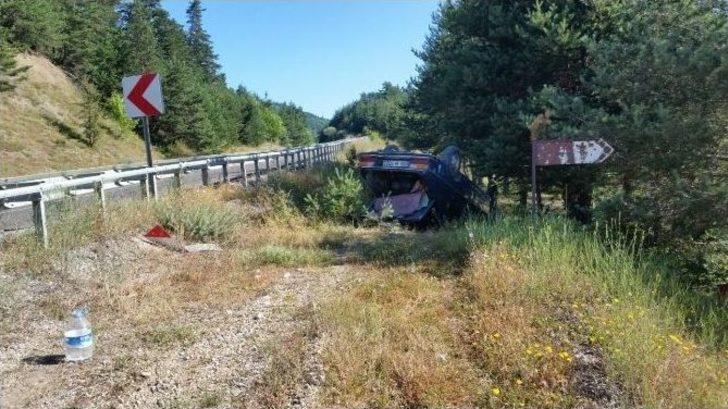 Küre’de Otomobil Takla Attı: 3 Yaralı G5