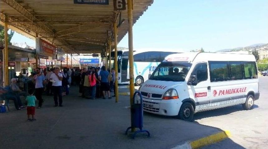 S&ouml;ke Otogarında Bayram Ve Yaz Tatili Hareketliliği