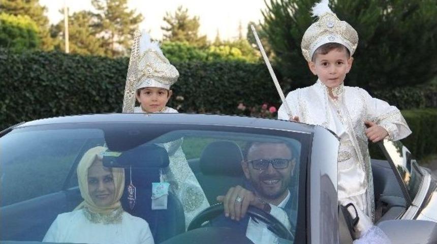 Yasin Erdem&rsquo;in Oğulları Erkekliğe İlk Adımı Attı