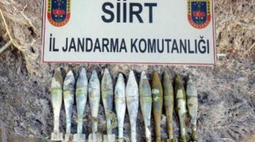 Siirt'te 12 Havan Mermisi Ele Ge&ccedil;irildi